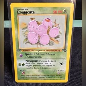 Exeggcute Jungle 1st Edition (Italian) Vintage Pokemon